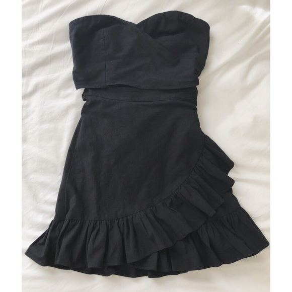 Free People Muy Calliente Wrap Ruffle Dress - Picture 2 of 5